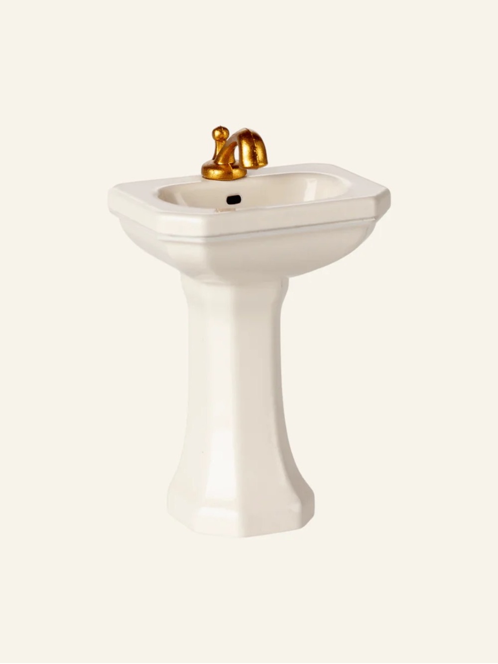 Maileg Bathroom Sink, Mouse - Off White